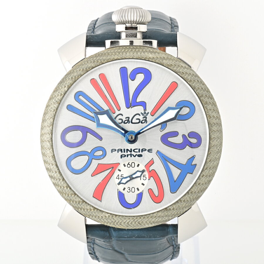 ガガミラノ マニュアーレ48　手巻き PRINCIPE prive リミテッドエディション 【中古】 商品番号 E-153733　新入荷