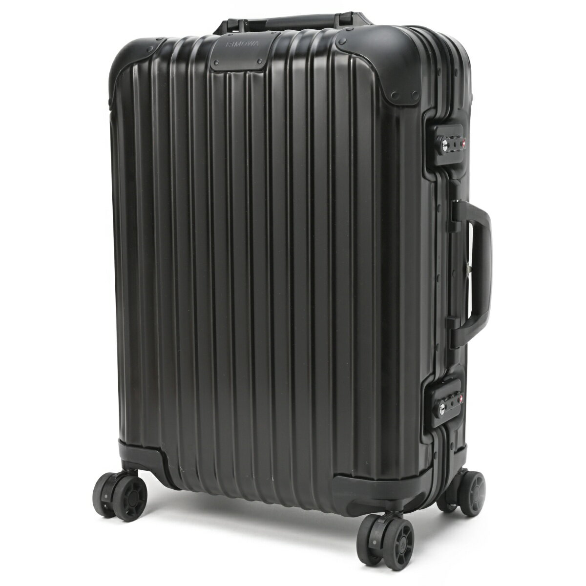 リモワ / RIMOWA オリジナル キャビン S 92552014　アルミニウム　ブラック 　【中古】 商品番号 S-155371　新入荷