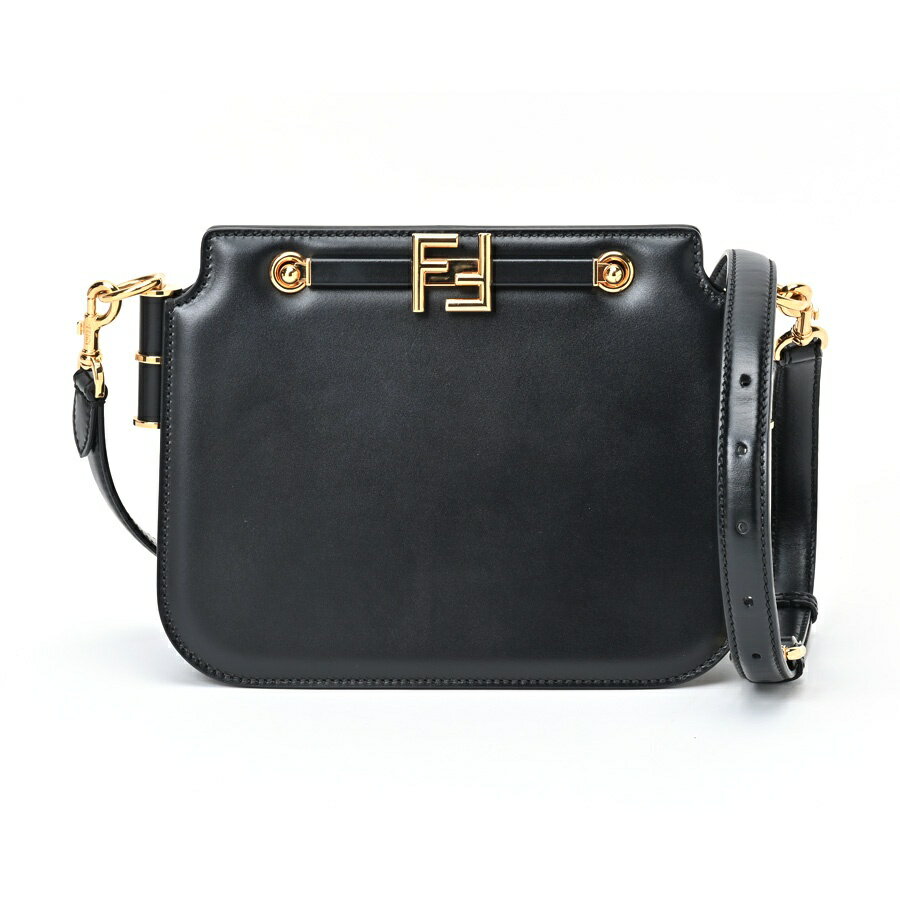 Rakuten - フェンディ / FENDI タッチ スモール ショルダーバッグ 8BT349　レザー　ブラック　【中古】 商品番号 S-156199　値下げ