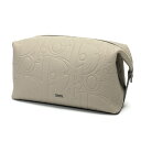 【中古】 ディオール / DIOR コスメポーチ / トラベルポーチ 2ESCA495 ディオール グラビティ レザー グレー系 商品番号 S-157398 値...