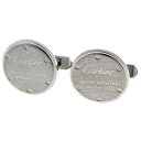 【中古】カルティエ/CARTIER ウォーター レジスタント デコール カフス Sv.925 A-156860 新入荷
