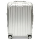 【中古】 リモワ / RIMOWA オリジナル キャビン S 31L 92552004 アルミニウム シルバー 商品番号 T-157698 新入荷