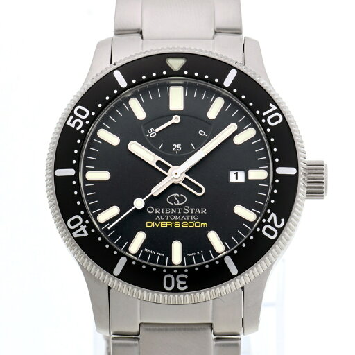 【中古】 オリエント / ORIENT オリエントスター ダイバー RK-AU0309B / F6N4-UAF0 ブラック 自動巻き 商品番号 A-158050 新入荷 【中古】 オリエント / ORIENT オリエントスター ダイバー RK-AU0309B / F6N4-UAF0 ブラック 自動巻き 商品番号 A-158050 新入荷