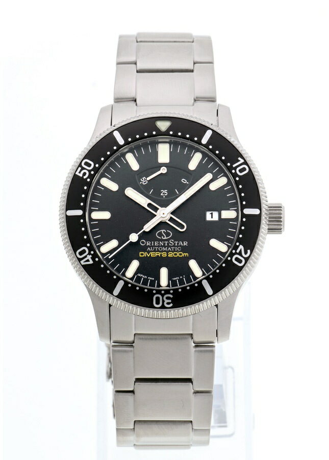 【中古】 オリエント / ORIENT オリエントスター ダイバー RK-AU0309B / F6N4-UAF0 ブラック　自動巻き 商品番号 A-158050　新入荷