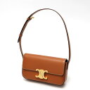【中古】 セリーヌ / CELINE ショルダーバッグ クロード 194143BFN.04LU カーフレザー タン(ブラウン系) 商品番号 K-158281 新入荷