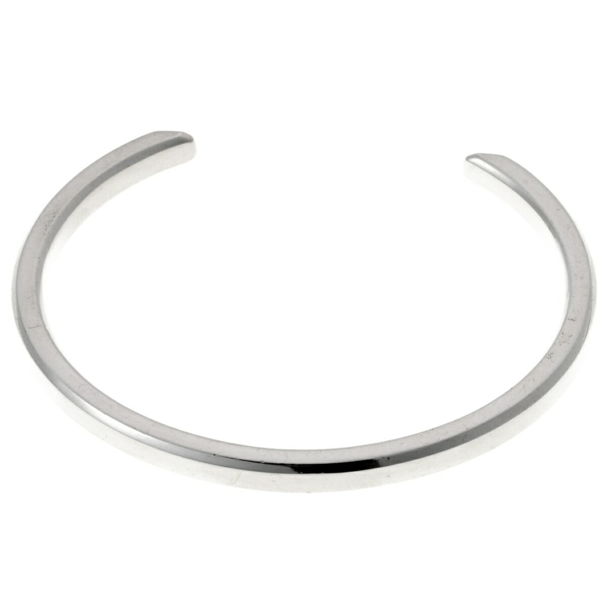 【中古】ティファニー/TIFFANY&Co.　メイカーズ ナロー バングル　Ag925　スターリングシルバー　S-158509　新入荷