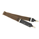 【中古】 フェンディ / FENDI ストラップ ユー / ショルダーストラップ 8AV156 キャンバス/レザー ブラウン/ブラック 商品番号 S-15867...