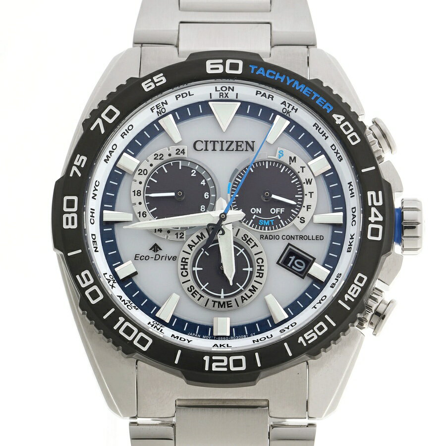 【中古】 シチズン / CITIZEN　プロマスター ランド CB5034ー91A / E660ーRO13700 ホワイト　クオーツ　電波ソーラー 商品番号 A-159046　新入荷