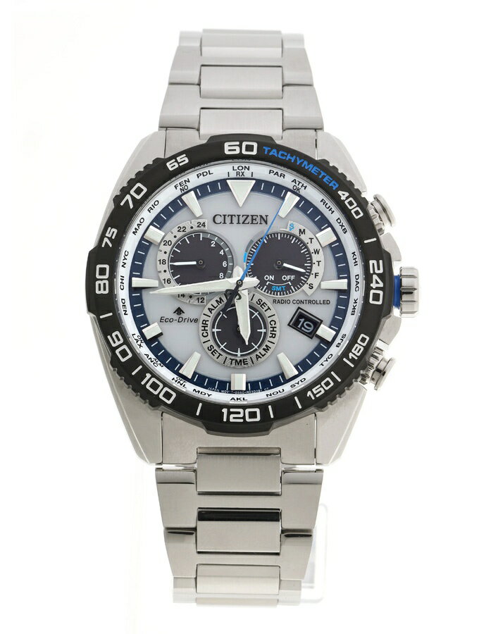 【中古】 シチズン / CITIZEN　プロマスター ランド CB5034ー91A / E660ーRO13700 ホワイト　クオーツ　電波ソーラー 商品番号 A-159046　新入荷