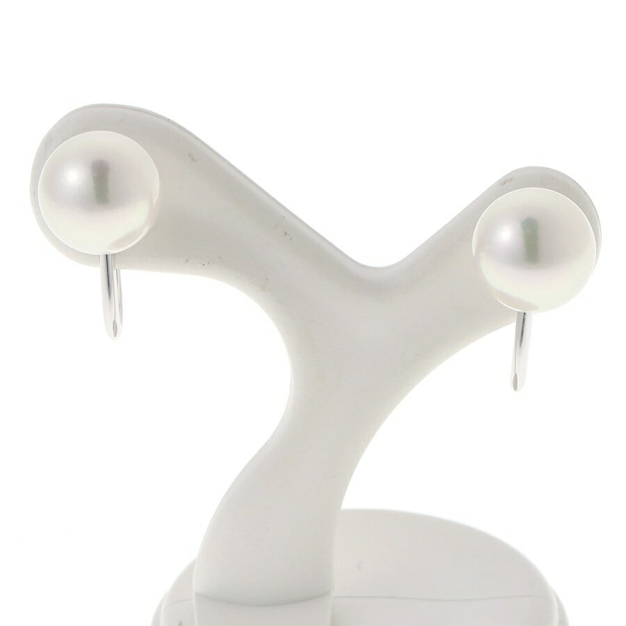 【中古】 ミキモト / MIKIMOTO イヤリング パール 8.4mm K18WG 商品番号 A-159089 新入荷