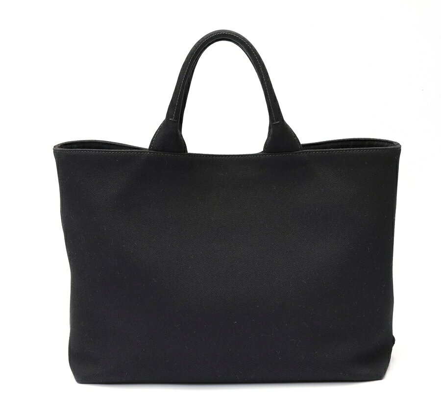 【中古】 プラダ / PRADA トートバッグ / ショッピング バッグ 1BG395　キャンバス...