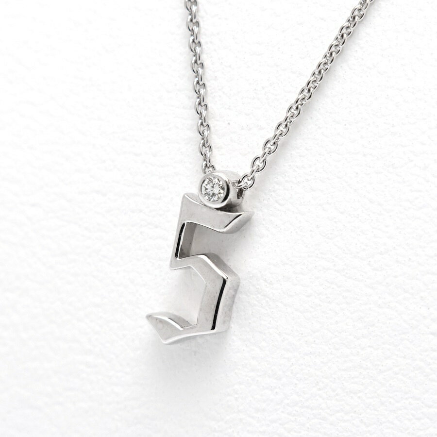 樂天商城 - 【中古】 ミキモト / MIKIMOTO　ネックレス K18WG　ダイヤモンド 0.02ct　42 cm 商品番号 A-158917　新入荷