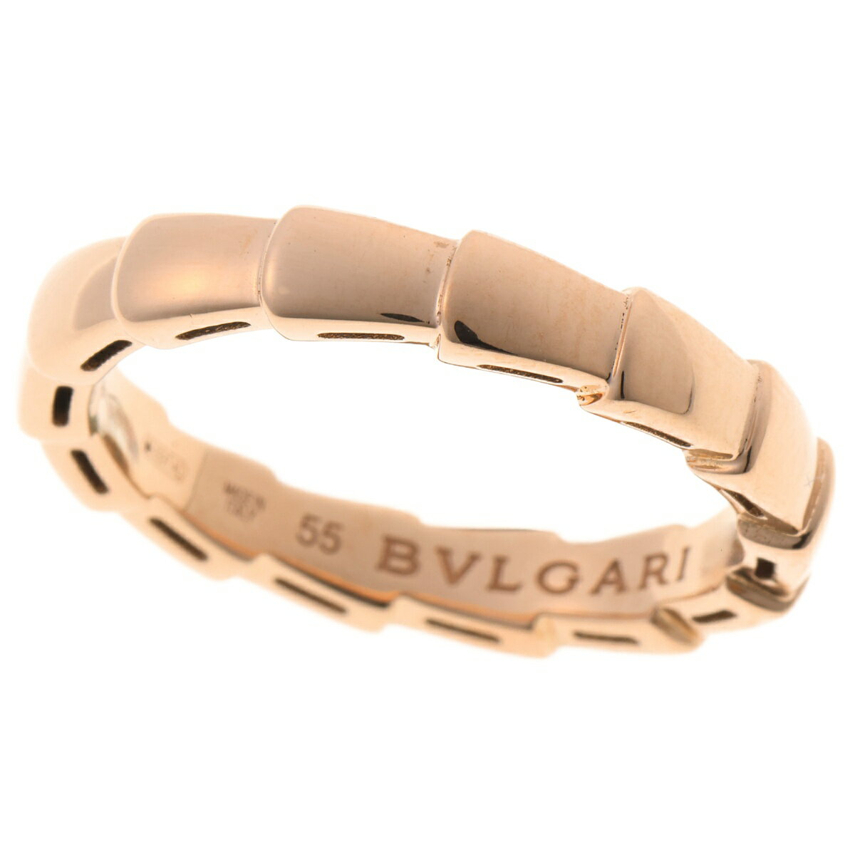 【中古】ブルガリ/BVLGARI セルペンティ ヴァイパー リング 349654 Au750/K18PG ピンクゴールド B-159861 新入荷