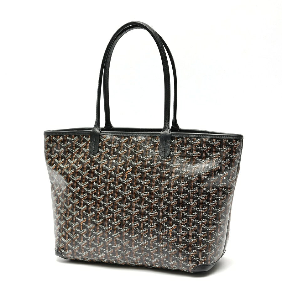 【中古】 ゴヤール / GOYARD アルトワPM バッグ / トートバッグ ARTOISPMLTY01CL01P コーティングキャンバス/レザー　ブラック 新入荷