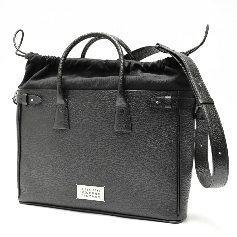 樂天商城 - 【中古】 メゾンマルジェラ / Maison Margiela 5AC トートバッグ / ブリーフケース SB1WD0001　レザー　ブラック 新入荷