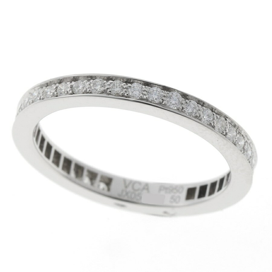 樂天商城 - 【中古】 ヴァンクリーフ&アーペル Van Cleef&Arpels ロマンス エタニティリング 2.1mm VCARPJMJ00　Pt950　プラチナ　# 10 新入荷