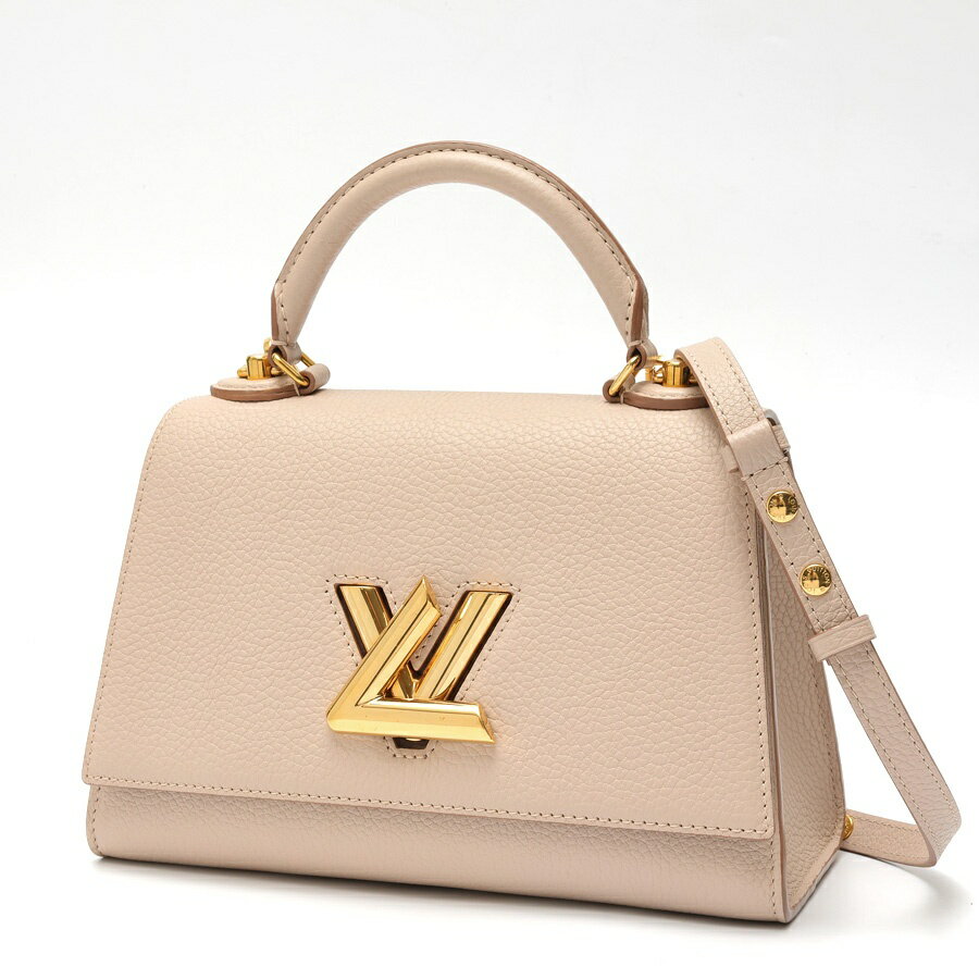 樂天商城 - 【中古】 ルイヴィトン / LOUIS VUITTON ツイスト ワンハンドル PM M57214　トリヨン レザー　グレージュ 新入荷