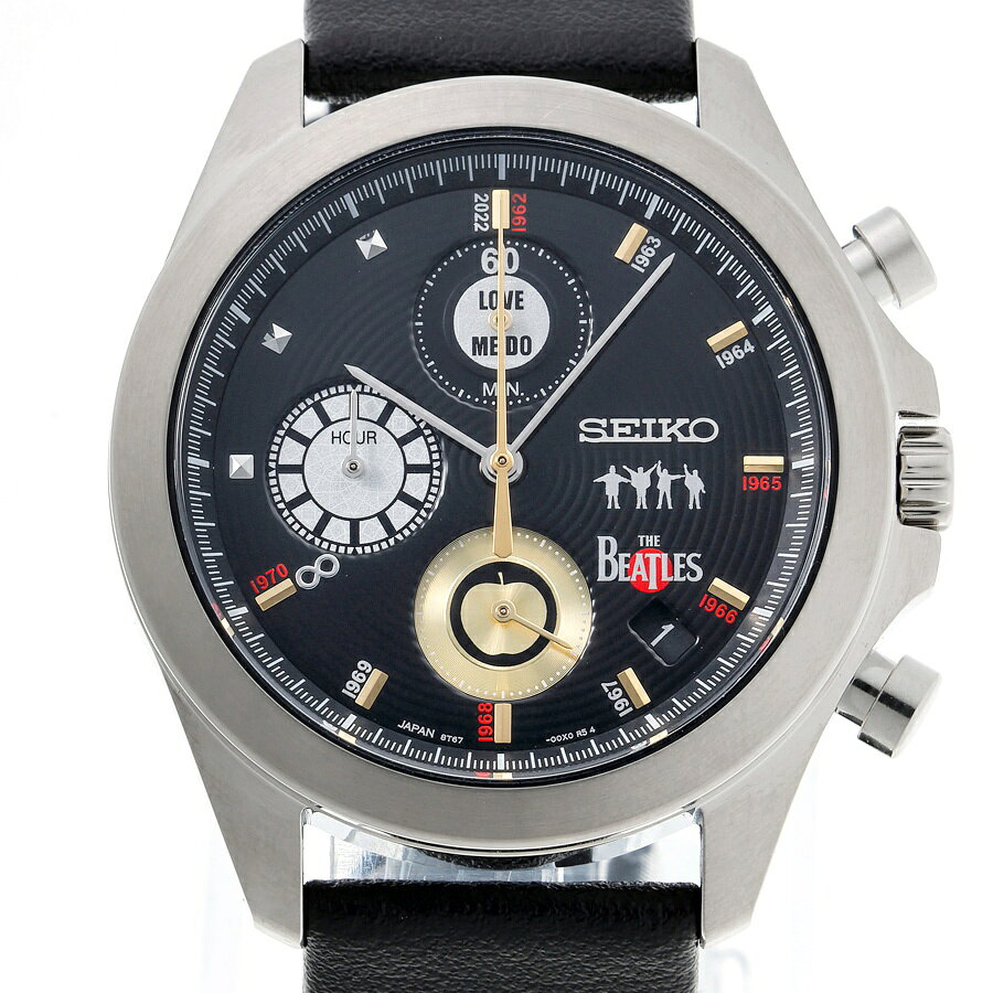 【未使用同様】 セイコー / SEIKO　ザ・ビートルズ LOVE ME DO 60周年記念 オフィシャルウォッチ 8T67-00X0　クオーツ　全世界限定1962本 新入荷