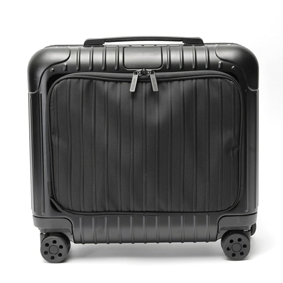 樂天商城 - 【中古】 リモワ / RIMOWA エッセンシャル スリーブ コンパクト スーツケース 31L 84240631 / 84240634 ポリカーボネート/ナイロン　マットブラック 新入荷