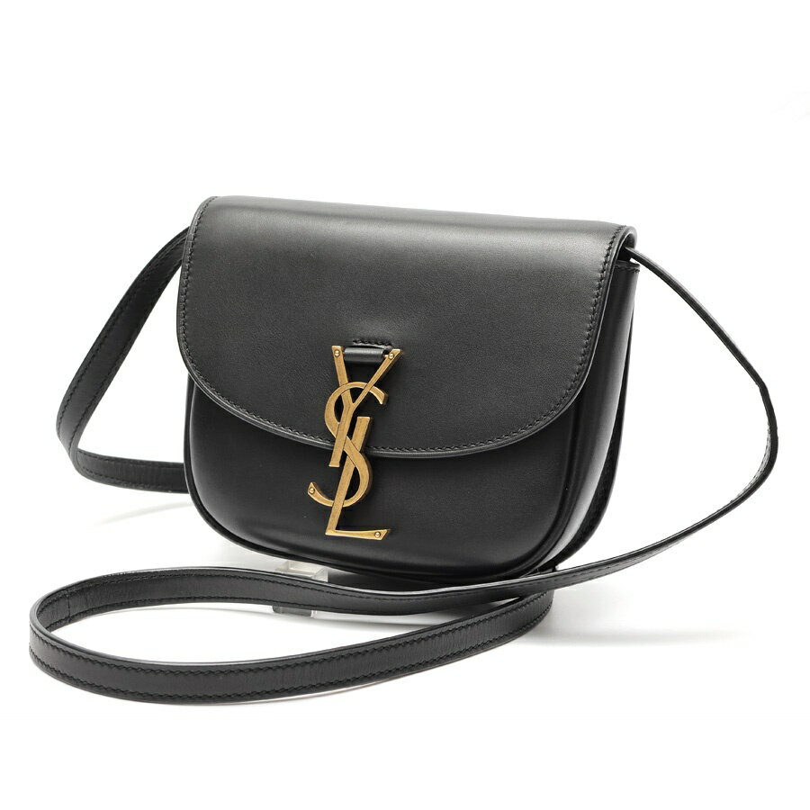 樂天商城 - 【中古】 サンローラン / SAINT LAURENT カイア スモール ショルダーバッグ 619740　レザー　ブラック 新入荷