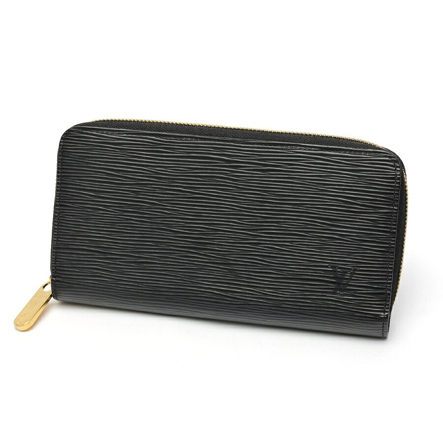 樂天商城 - 【中古】 ルイヴィトン / LOUIS VUITTON ジッピー ウォレット / ラウンドファスナー M68755　エピ レザー　ノワール 新入荷