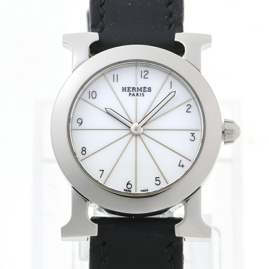 CASIO - 【中古】 エルメス / HERMES Hウォッチ ロンド　HR1.210　クオーツ 新入荷