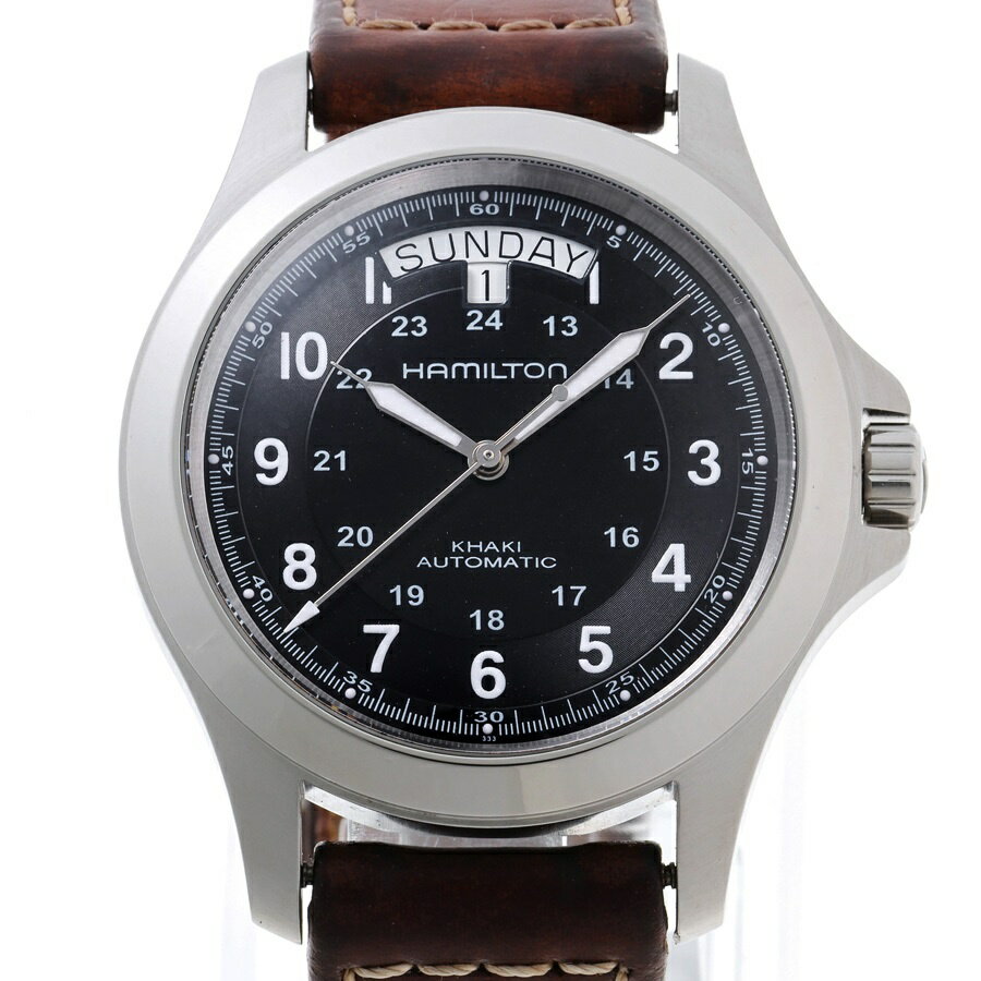Rakuten - 【中古】 ハミルトン / HAMILTON カーキ フィールド キング デイト H64455533 / H644550　自動巻き 商品番号 70334　新入荷