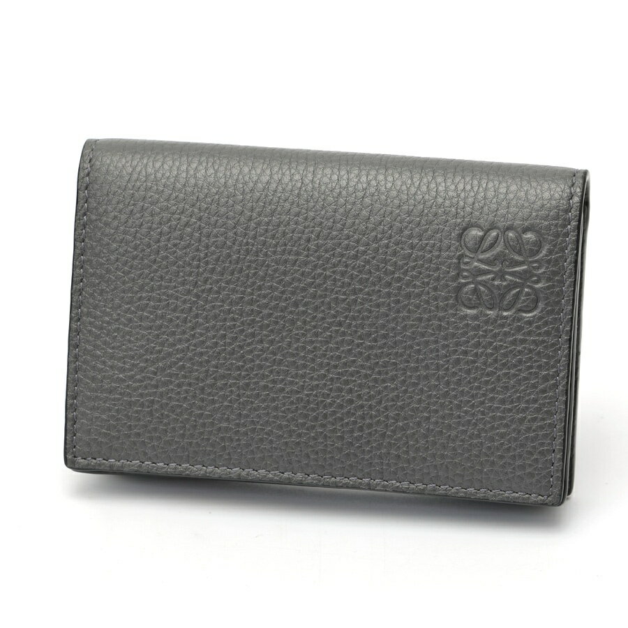 Rakuten - 【中古】 ロエベ / LOEWE ビジネス カードホルダー / カードケース C660M97X04 ソフトグレインカーフ　アンスラサイト(グレー系) 新入荷
