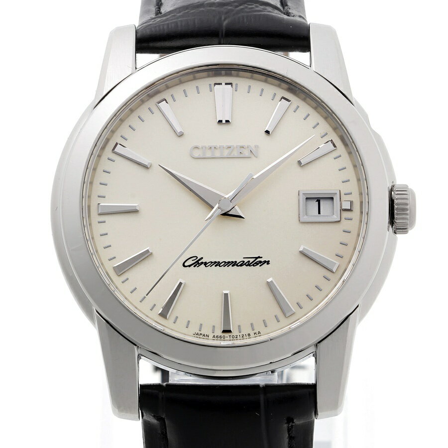 Rakuten - 【中古】 シチズン / CITIZEN ザ・シチズン クロノマスター CTQ57-1203 / A660-T013368　アイボリー　クオーツ 新入荷