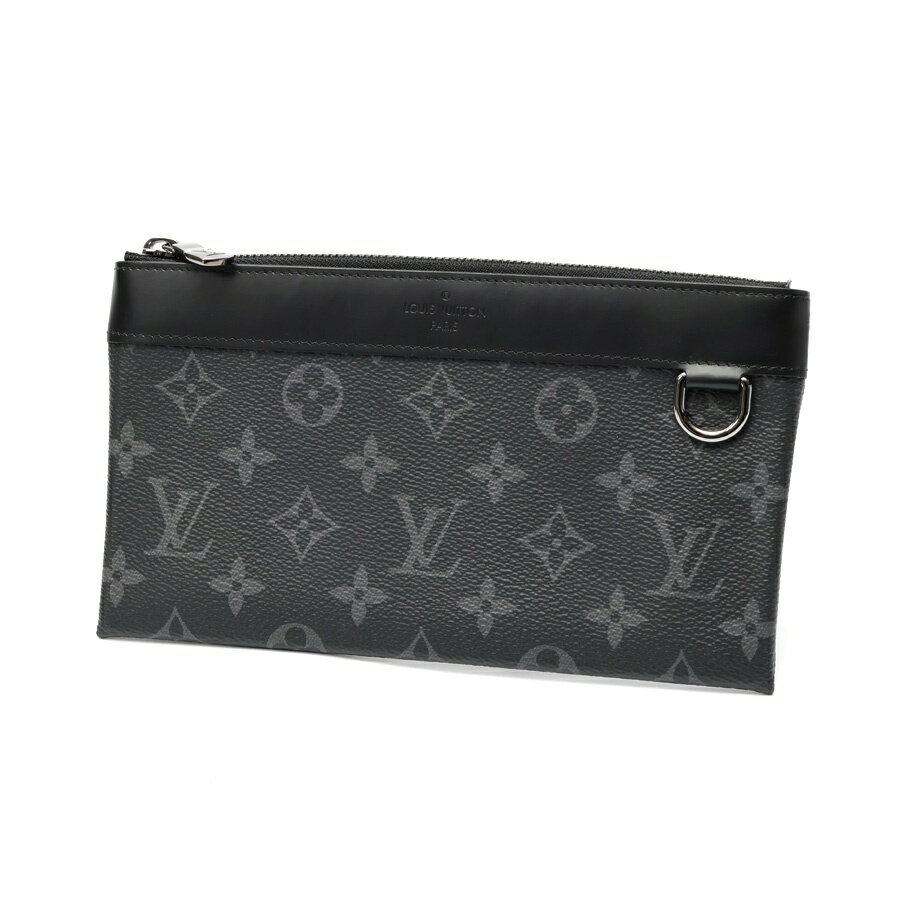 乐天商城 - 【中古】 ルイヴィトン / LOUIS VUITTON ポシェット ディスカバリー PM / ポーチ M44323　モノグラム エクリプス　ブラック 新入荷