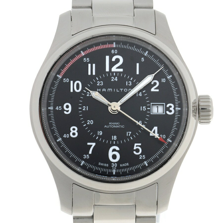 【中古】 ハミルトン / HAMILTON カーキ フィールド オート H70595133 / H705950　ブラック　自動巻き 新入荷
