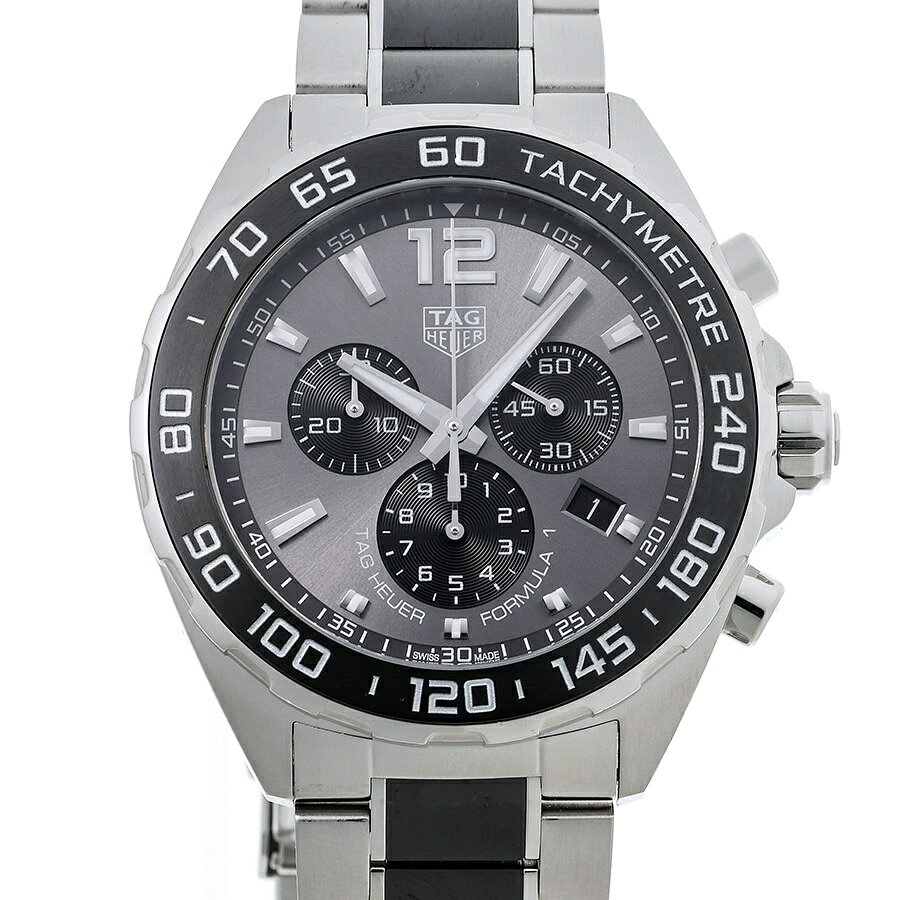【中古】 タグホイヤー / TAG Heuer フォーミュラ1 クロノグラフ CAZ1011.BA0843　グレー　クオーツ 商品番号 B-160472　新入荷