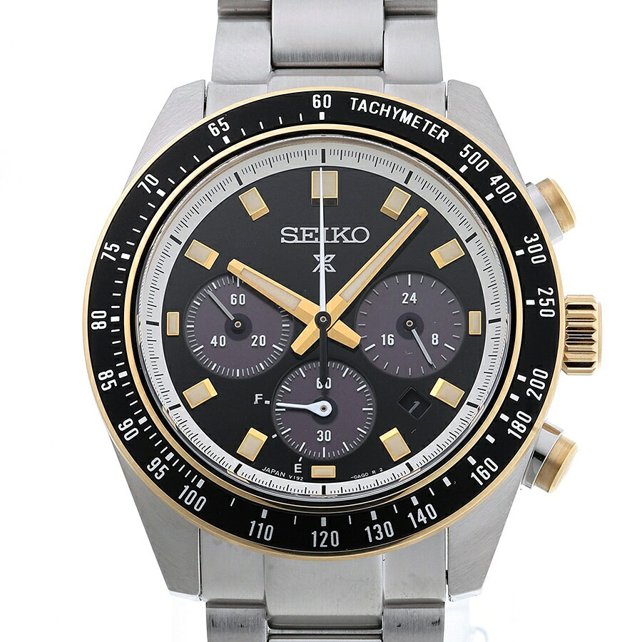 【中古】 セイコー / SEIKO プロスペックス スピードタイマー SBDL113 / V192-0AH0　クオーツ　ソーラー 新入荷