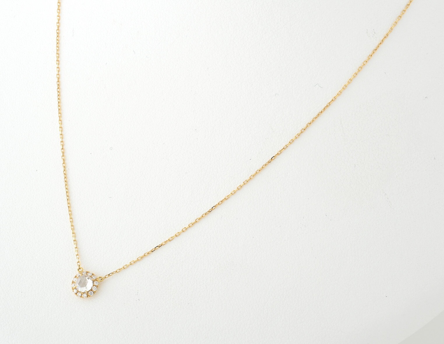 AHKAHアーカーヴィヴィアンローズネックレス 750(K18YG) / ダイヤ【中古】