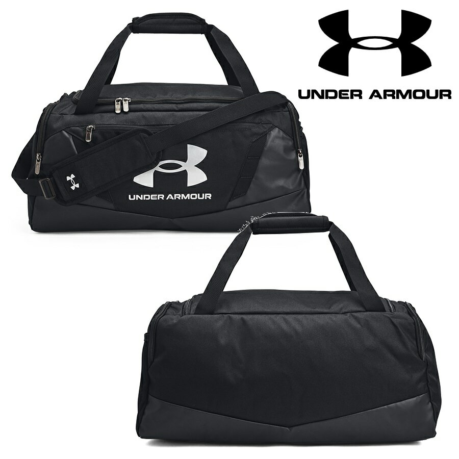 UNDER ARMOUR アンダーアーマー UA ユニセックス トレーニング アンディナイアブル 5.0 40L（トレーニング/UNISEX）ブラック ダッフルバッグ ボストンバッグ ショルダーバッグ 肩掛け ジム 部活 合宿 遠征 旅行 出張 マルチスポーツ トレーニングバッグ スポーツバッグ