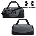 UNDER ARMOUR アンダーアーマー UA アンディナイアブル 5.0 ダッフルバッグ（Sサイズ）40L（トレーニング/UNISEX）PITCH_GY_MED ダッフルバッグ ボストンバッグ ショルダーバッグ 肩掛け ジム 部活 合宿 遠征 旅行 出張 マルチスポーツ トレーニングバッグ スポーツバッグ