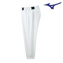 mizuno ミズノ ユニフォーム パンツ レギュラータイプ(ベルトループ型)52PW387 (01:ホワイト)練習 試合 レギュラーパンツ レギュラー 野球ユニフォームパンツ ミズノ野球(4)