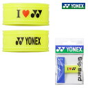 【送料込み!!:メール便】YONEX ヨネックス グリップバンド(テニス・ソフトテニス用/1個入)AC173:004 イエロー グリップテープ止め