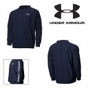 UNDER ARMOUR アンダーアーマー UA Vネック メッシュ ロングスリーブ ジャケット（ベースボール/MEN）1375379（410：MDN）ネイビー Vジャン 裏メッシュ Vネック メッシュ ジャケット トレーニングウエア 移動着 練習着 野球 ベースボール