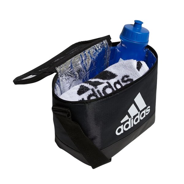 adidas アディダス クーラーバッグ（保冷）約5L（VU636：H64777）レジェンドインク 保冷バッグ お弁当入れ ショルダーバッグ ショルダー 肩掛け 通勤 通学 ジム 部活 合宿 遠征 旅行 キャンプ 川 海 海水浴 ビーチ マルチスポーツ トレーニングバッグ スポーツバッグ