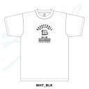 オンザコート ボールライン バスケット プリントTシャツ（スリムフィットタイプ）NBT1509：ホワイト バスケTシャツ 練習着 練習用Tシャツ バスケットTシャツ トレーニングシャツ トレーニングウエア ボールラインTシャツ バスケトップス Tシャツ オンザコートTシャツ