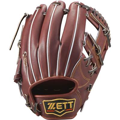 ゼット 硬式グラブ プロステイタス（今宮選手タイプ）（二塁手・遊撃手用）BPROG760（3700A：チョコブラウン）限定カラー 日本製 グローブ グラブ 硬式 硬式グローブ 内野手 内野手用グラブ 内野手用グローブ ゼットグローブ ゼットグラブ プロステグラブ