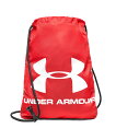 UNDER ARMOUR アンダーアーマー UA オージーシー サックパック（トレーニング/UNISEX）1240539（603：Red / LegendaryBlack / White）レッド ナップサック ケース バック リュック 部活 合宿 遠征 旅行 ジム ランドリーバッグ ジムバッグ ナップ 便利バッグ