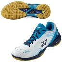 YONEX ヨネックス バドミントンシューズ パワークッション 65Z(SHB65Z3)725:ホワイト/オーシャンブルー バドシューズ バドシュー ヨネックス...