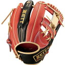 ZETT ゼット 軟式グラブ プロステイタス SCE(今宮タイプ)内野手用(二塁手・遊撃手用)限定スペシャルカラーエディション BRGB32460(5832:Dオレンジ×Pブラウン)グラブ グローブ プロステ 内野グラブ 今宮グラブ 今宮グローブ 内野手用グラブ 内野手用グローブ