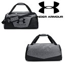 UNDER ARMOUR アンダーアーマー UA アンディナイアブル 5.0 ダッフルバッグ（Mサイズ）58L（トレーニング/UNISEX）PITCH_GY_MED ダッフルバッグ ボストンバッグ ショルダーバッグ 肩掛け ジム 部活 合宿 遠征 旅行 出張 マルチスポーツ トレーニングバッグ スポーツバッグ