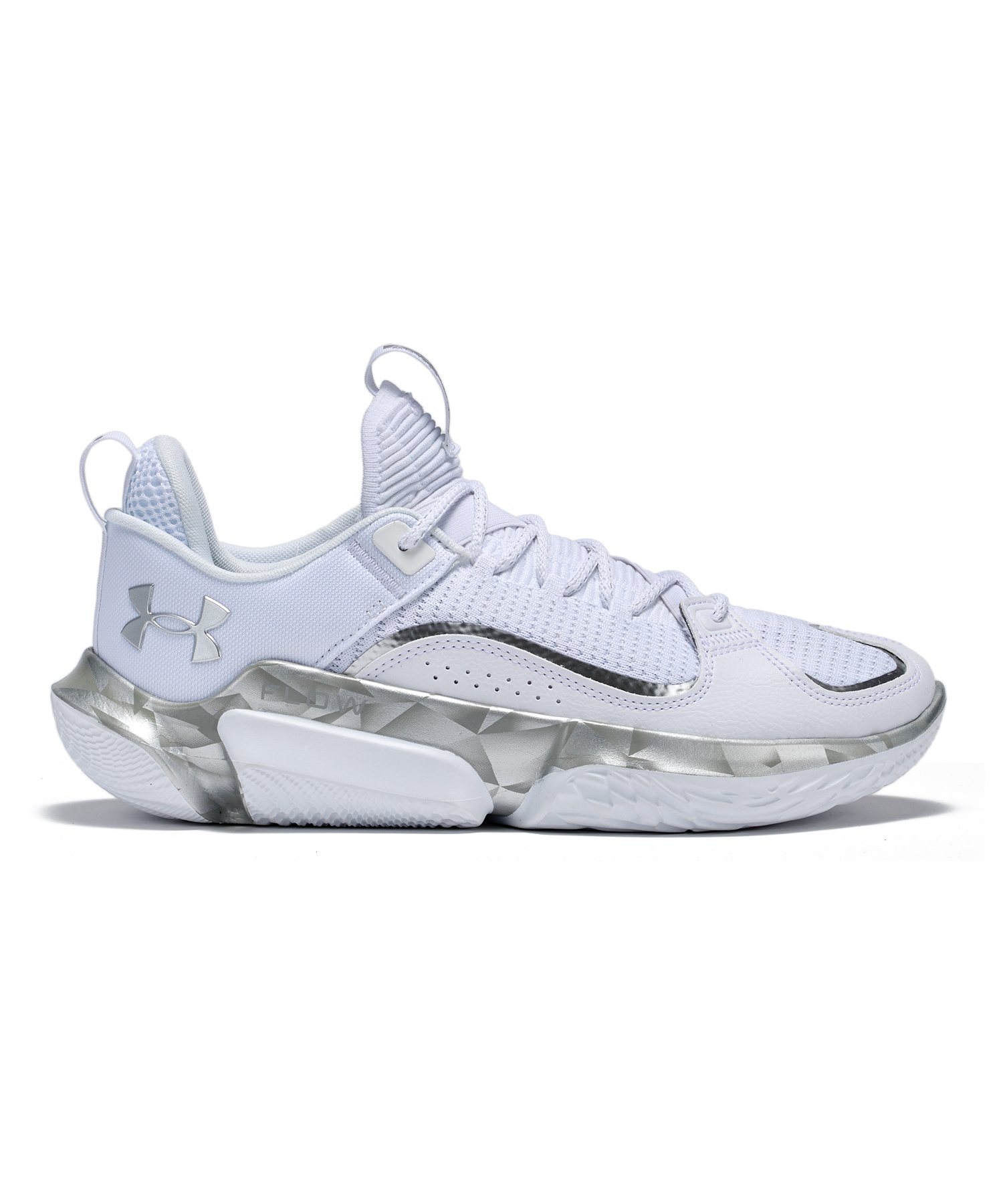 UNDER ARMOUR アンダーアーマー バスケットシューズ UA フロー フューチャーX 3 VVS（バスケットボール/MEN） 3028020（100：White / Distant Gray）フューチャーシリーズ バッシュ バスケシューズ バスケットボールシューズ 2