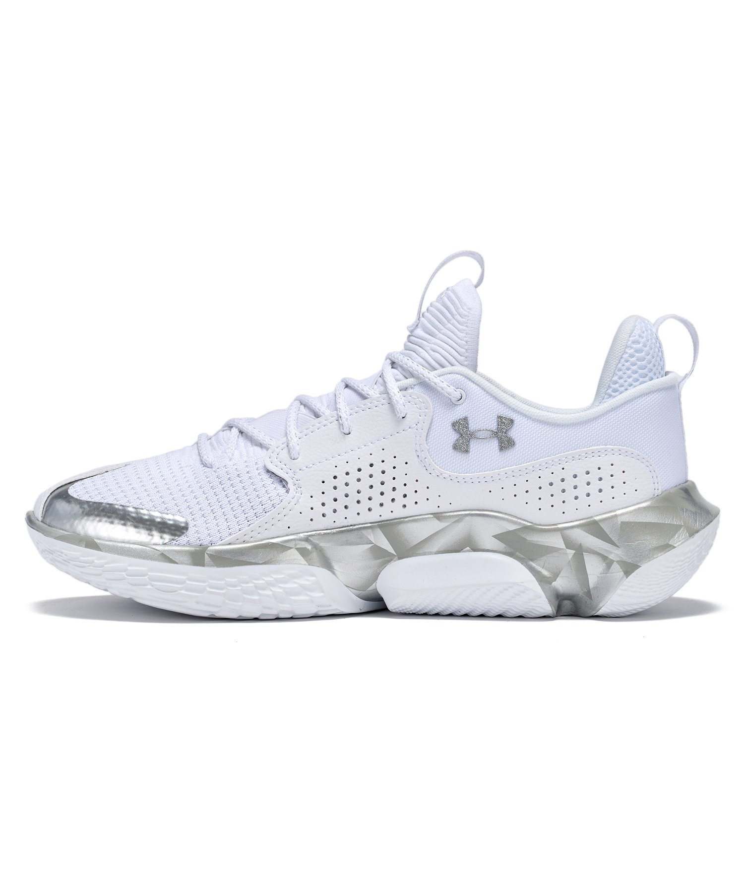 UNDER ARMOUR アンダーアーマー バスケットシューズ UA フロー フューチャーX 3 VVS（バスケットボール/MEN） 3028020（100：White / Distant Gray）フューチャーシリーズ バッシュ バスケシューズ バスケットボールシューズ 3