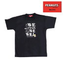 オンザコート ボールライン バスケット ピーナッツ(スヌーピー)ウッドストック × ボールライン Tシャツ PNU1607 ブラック バスケTシャツ スヌーピー...