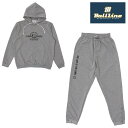 オンザコート BALL LINE ボールライン バスケット スリムスウェットシャツ・スリムスウェットパンツ BLSS2671:BLSP1671 グレー 上下セッ...